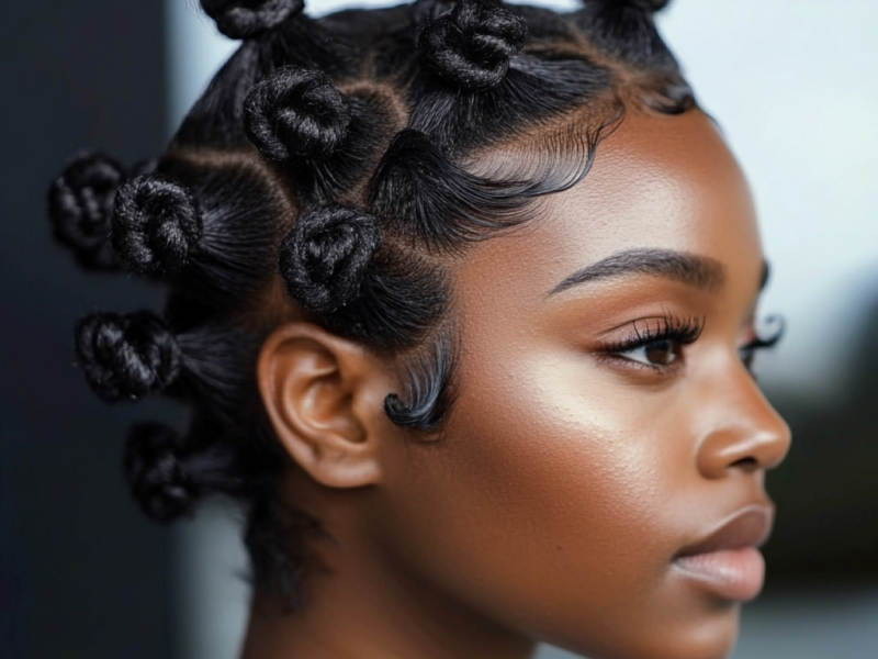 Bantu Knots on Short Hair: Styling Ideas and Tips