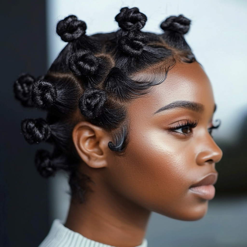 Bantu Knots on Short Hair: Styling Ideas and Tips